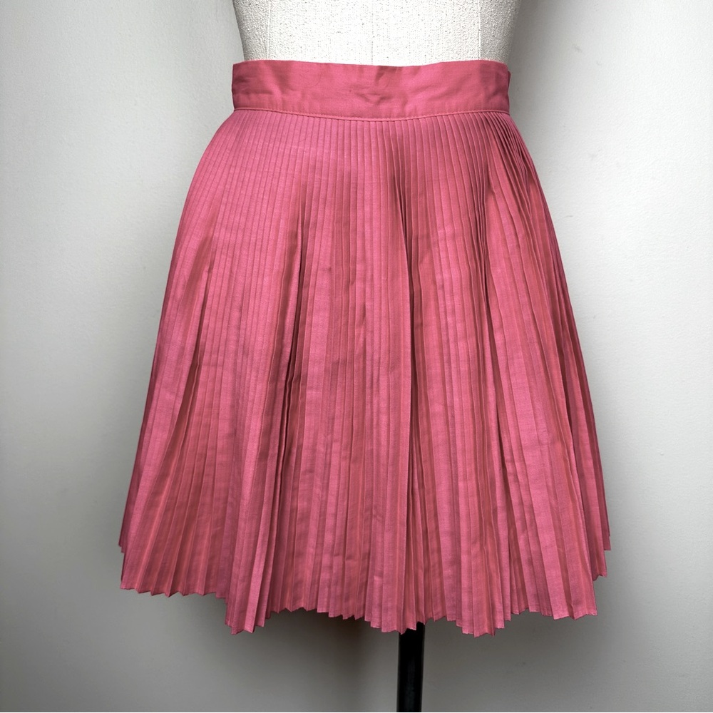 Vintage Pleated Mini Tennis Skirt